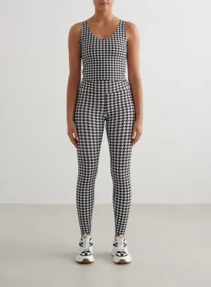 single crewed wide - track Pepita Sense Tights & Bralette Set