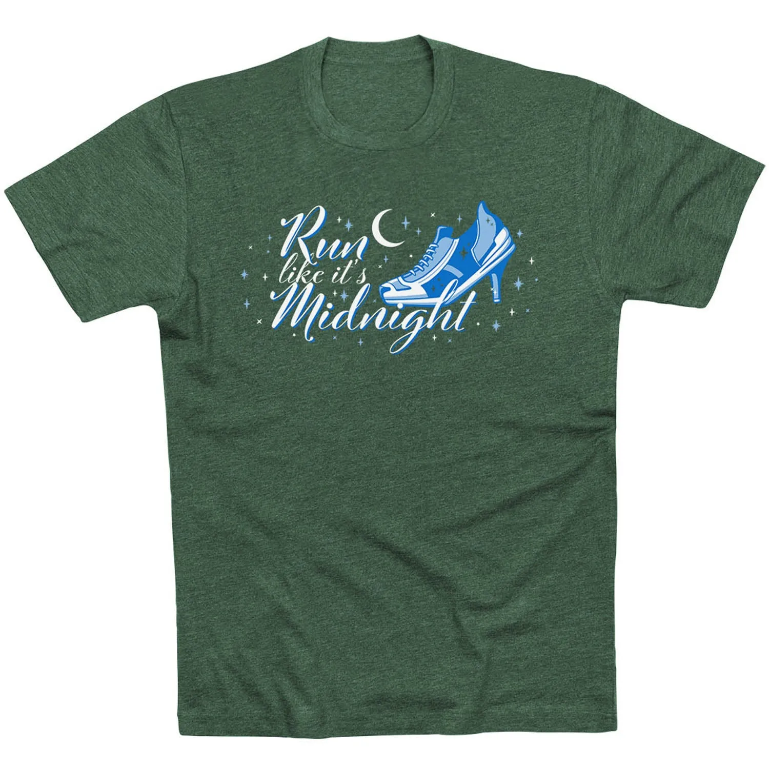 MoistureControlFibers Running Short Sleeve T-Shirt - Run Like It's Midnight