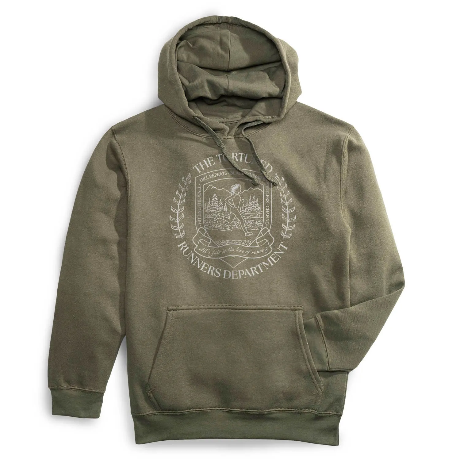 QuickDrying Fiber Statement Fleece Hoodie - The Tortured Runners Department