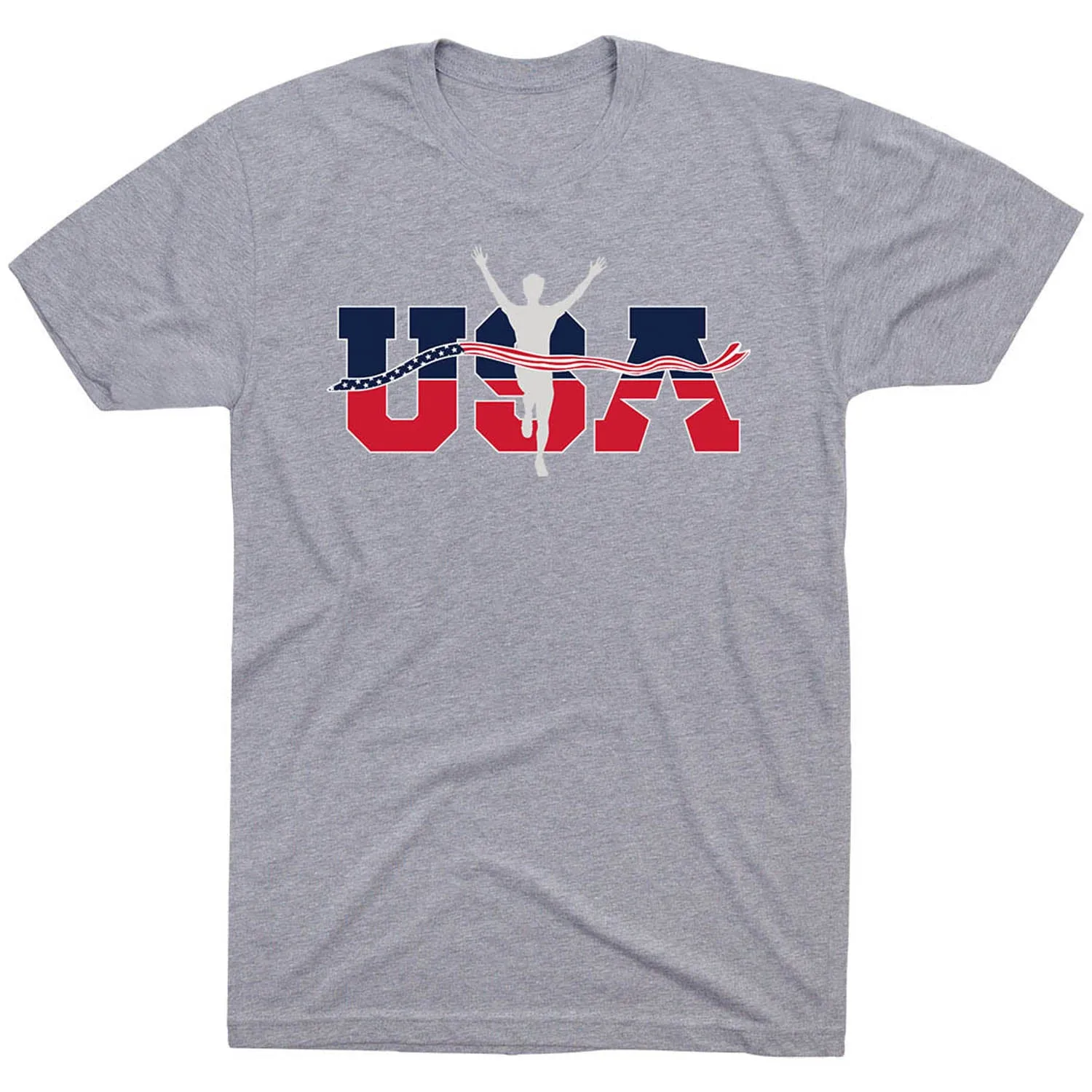 Soft Base Running Short Sleeve T-Shirt - USA Runner