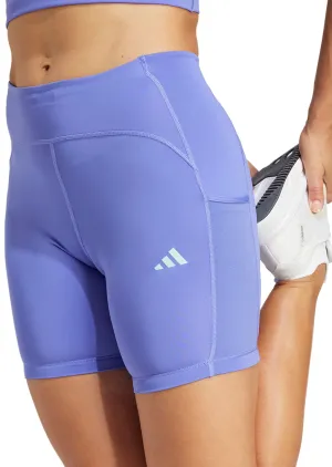 Chic Comfort adidas Adizero 4 Inch Womens Short Running Tights - Blue