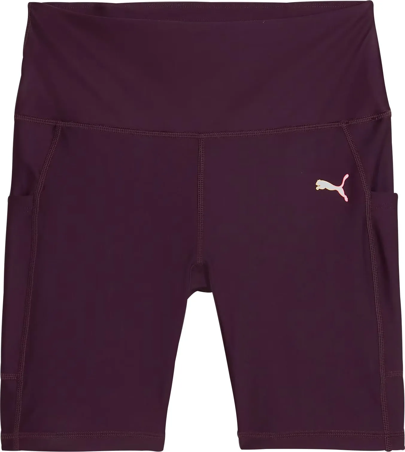 Thermal Warm Morning Jog Puma Run Ultraform 6 Inch Womens Short Running Tights - Purple