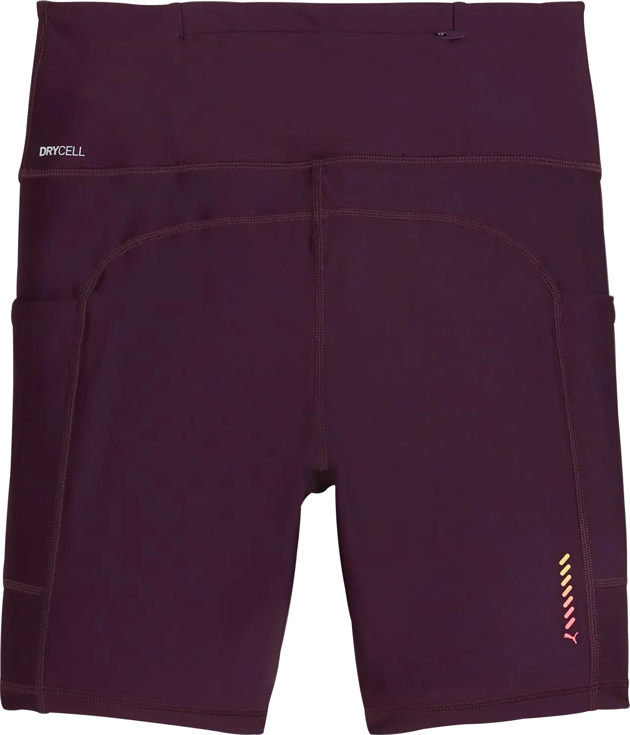 Supportive Design Fit Puma Run Ultraform 6 Inch Womens Short Running Tights - Purple