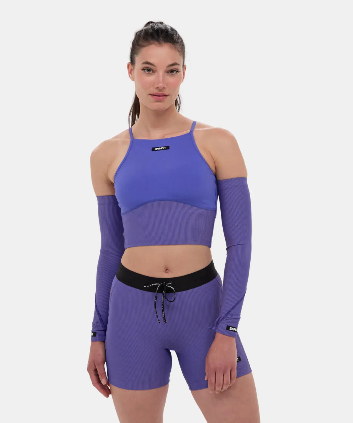 Women's Stamina 7 Pocket Nova Crop Deep Peri Blue / Rust supervisors Light Cool