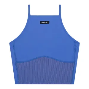 Women's Stamina 7 Pocket Nova Crop Deep Peri Blue / Rust Defense - focused Odor Blocking