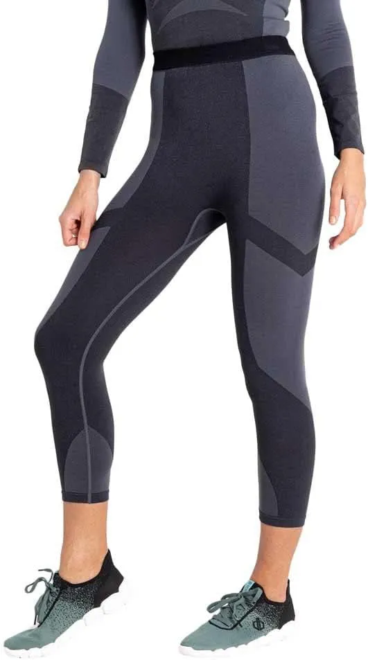Essential Piece Dare2B In The Zone Baselayer Womens 3/4 Tights - Black