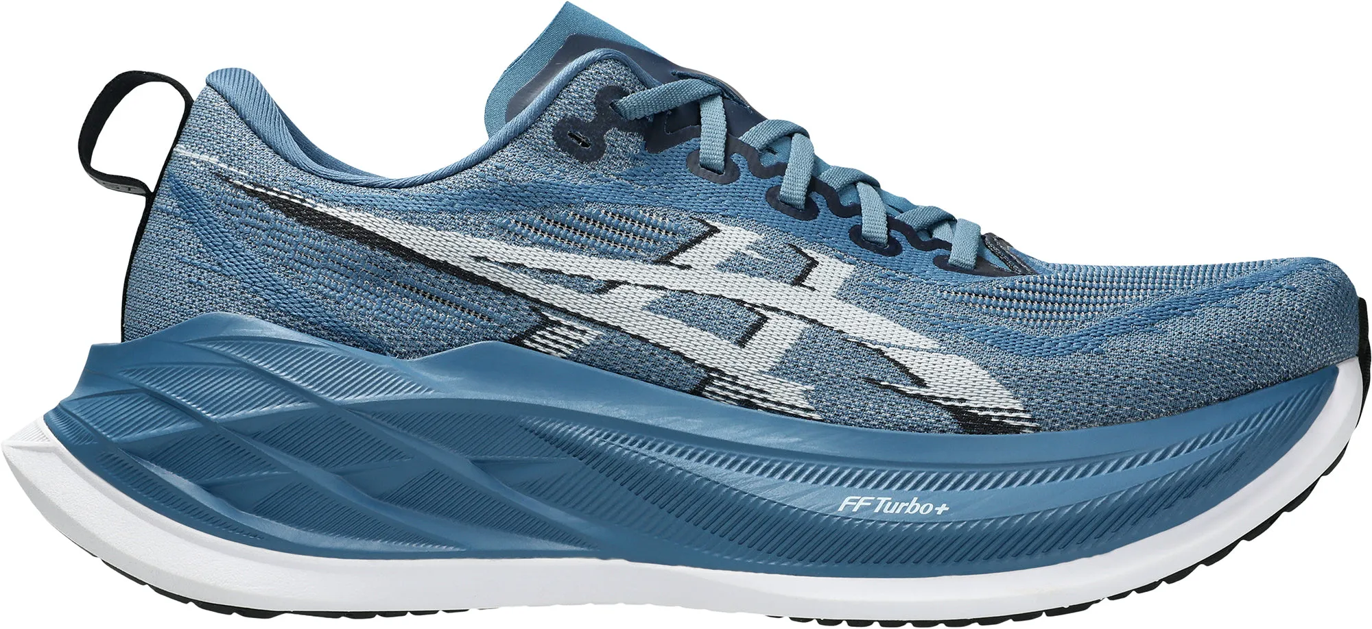 Asics SuperBlast 2 Mens Running Shoes - Blue magnetic closure shoes low - top shoes