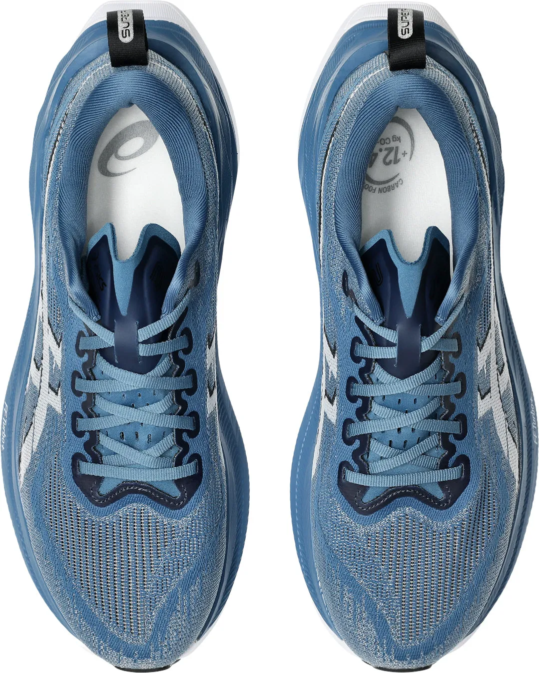 Segmented Crash Pad Asics SuperBlast 2 Mens Running Shoes - Blue