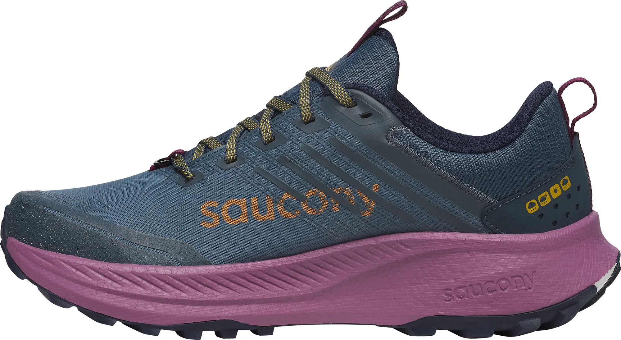 Saucony Ride TR2 GORE-TEX Womens Trail Running Shoes - Blue Breathable Construction
