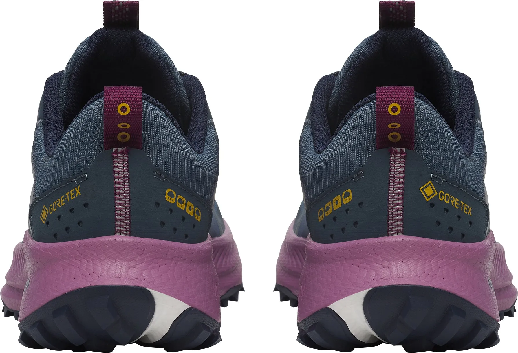 morning - runner Saucony Ride TR2 GORE-TEX Womens Trail Running Shoes - Blue