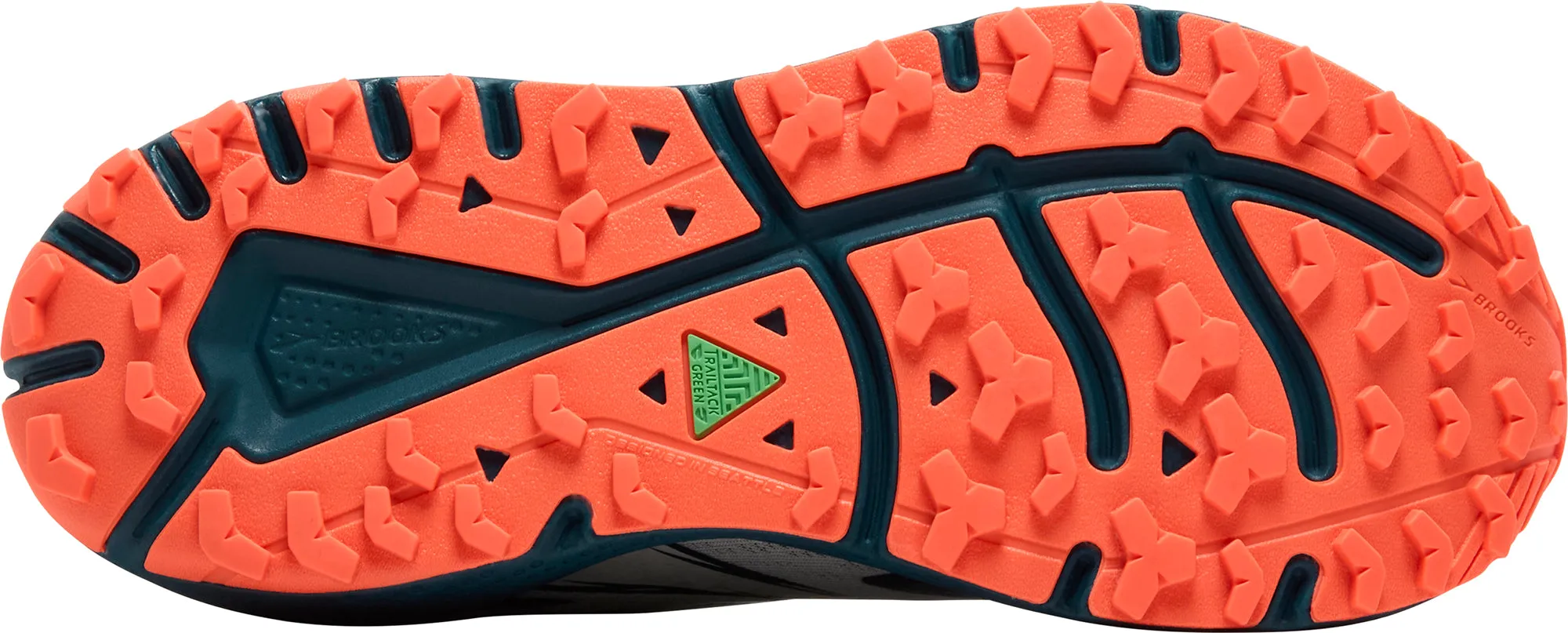 Brooks Divide 5 Womens Trail Running Shoes - Blue lace - up running option