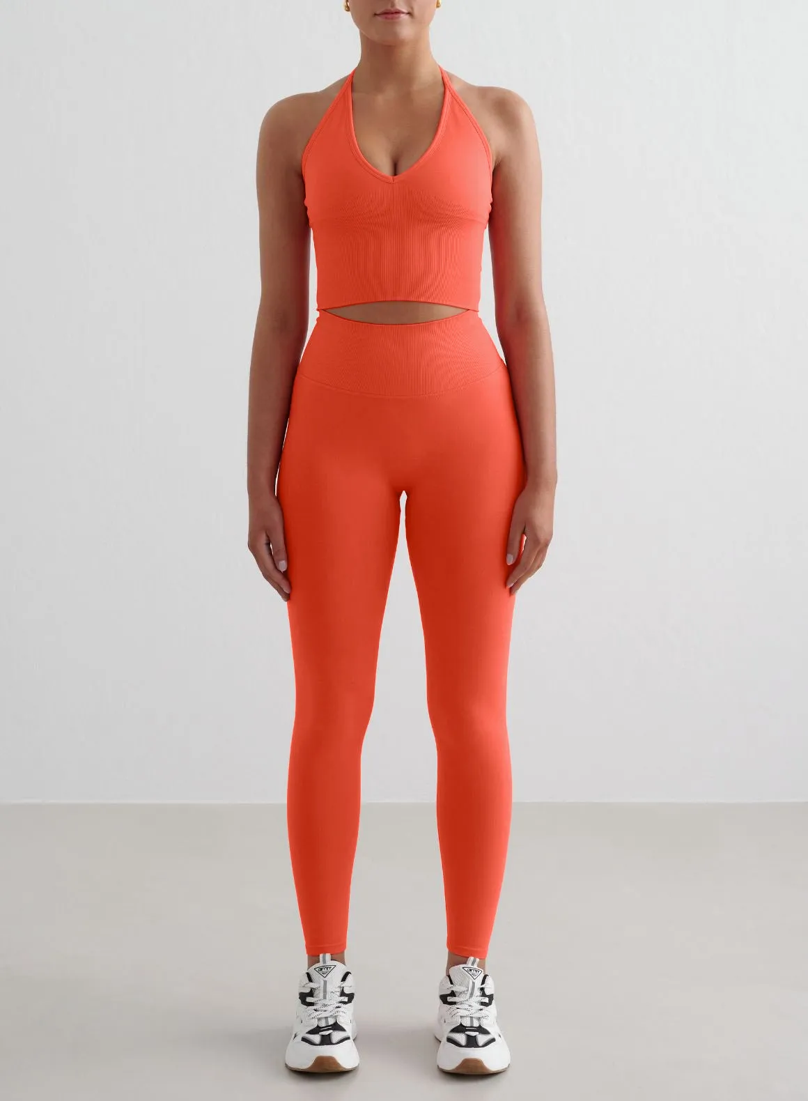 Tangerine Shape Seamless Cross Back Bralette long term projects high - temperature environment