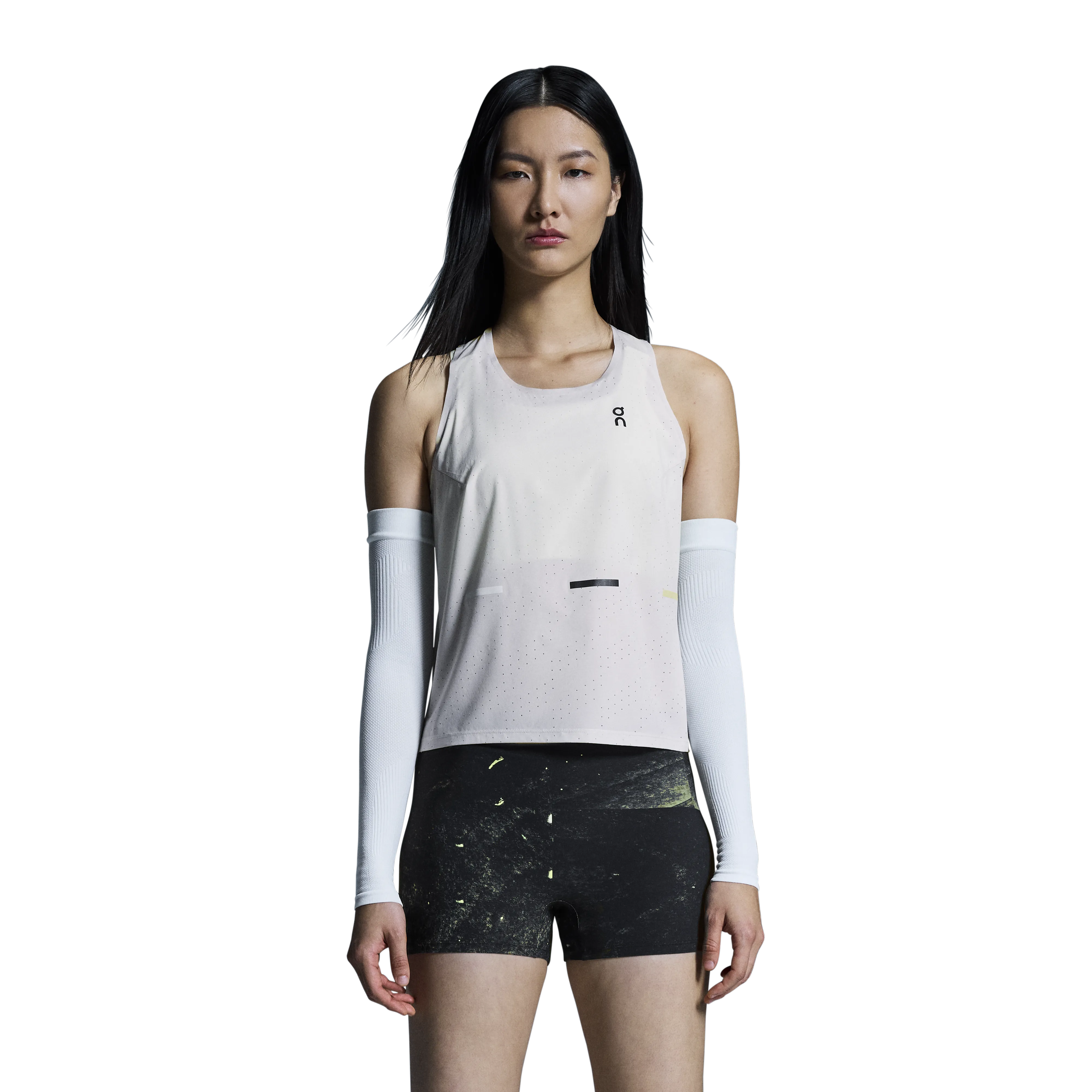 Women's Race Singlet Silver Flexible Fit farmers