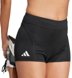 adidas Adizero Essentials Womens Short Running Tights - Black Comfort Seeker Four Way