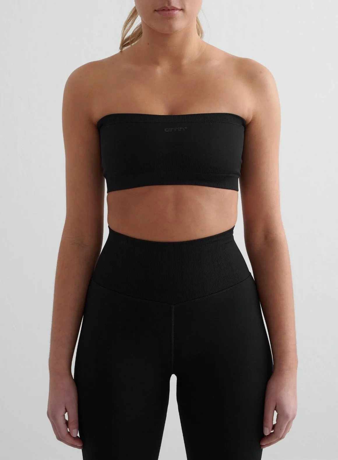 Seamless Black Shape Seamless Bandeau Bra