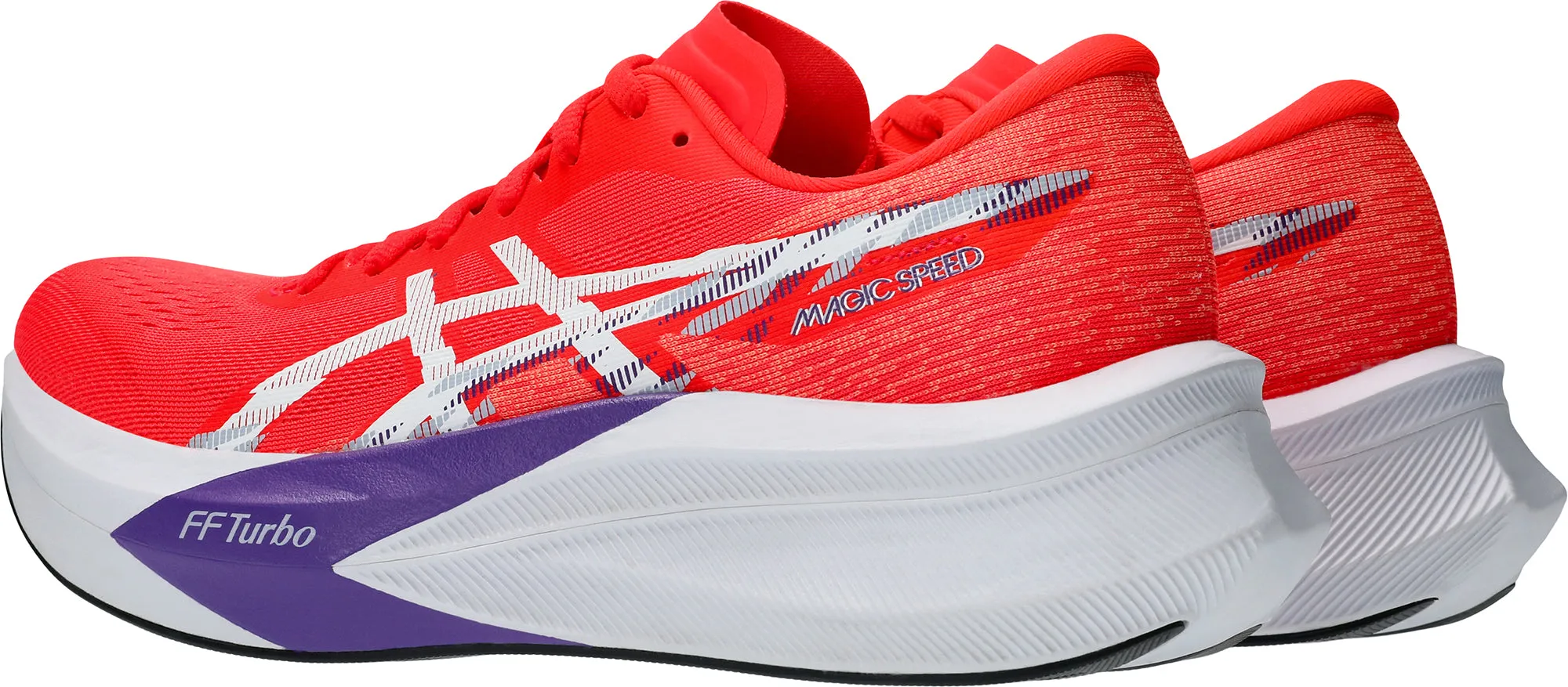 Asics Magic Speed 4 Womens Running Shoes - Red running shoes for gym - going men