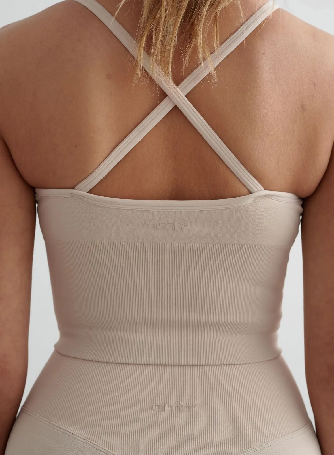 Clay Shape Seamless Cross Back Bralette high humidity use