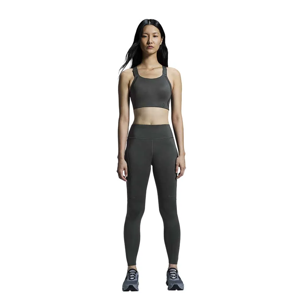 Removable straps Gray sports outfit Women's Performance Flex Bra - Eclipse