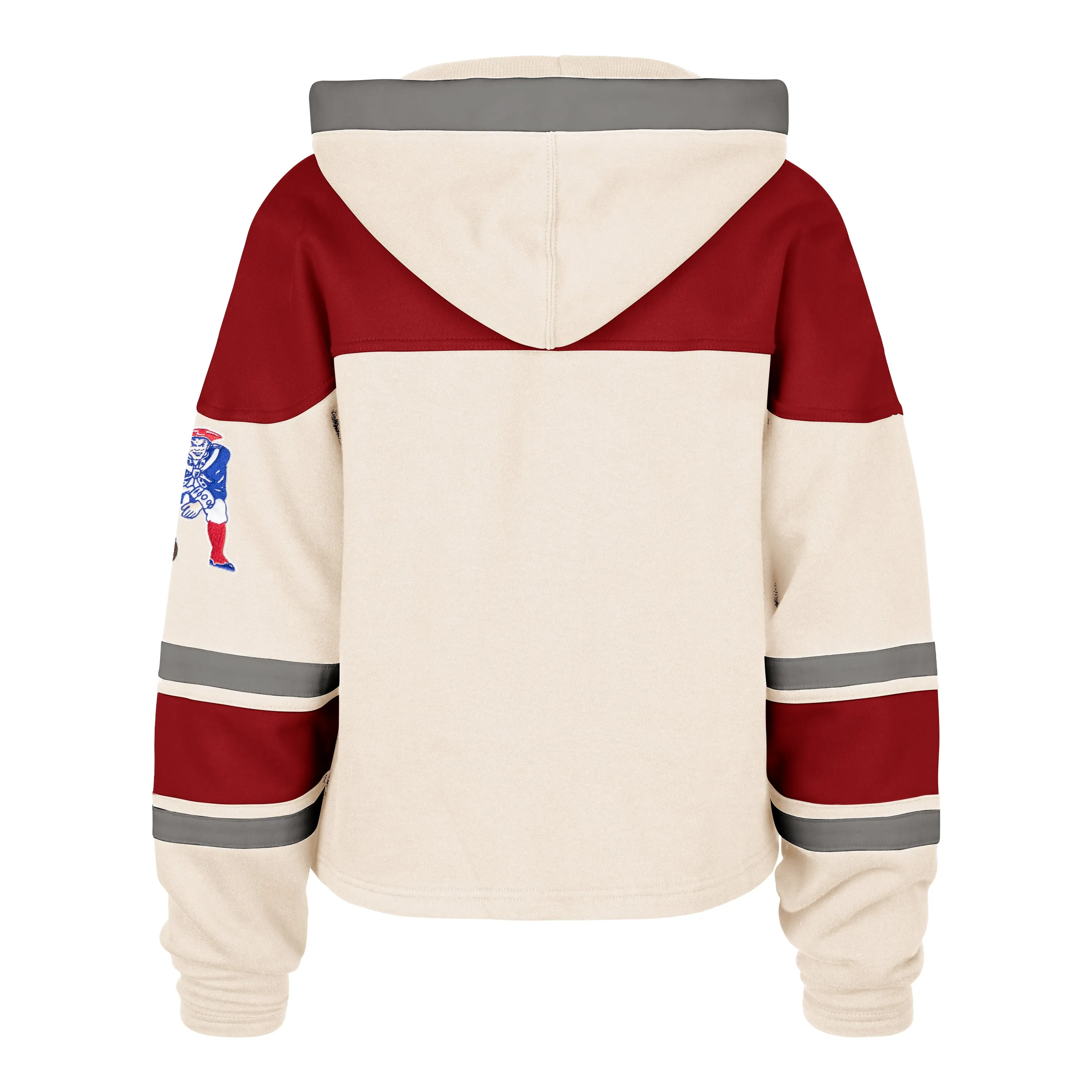 NEW ENGLAND PATRIOTS HISTORIC CHOP BLOCK CROPPED '47 SUPERIOR LACER HOOD WOMENS Sophisticated Style City Casual