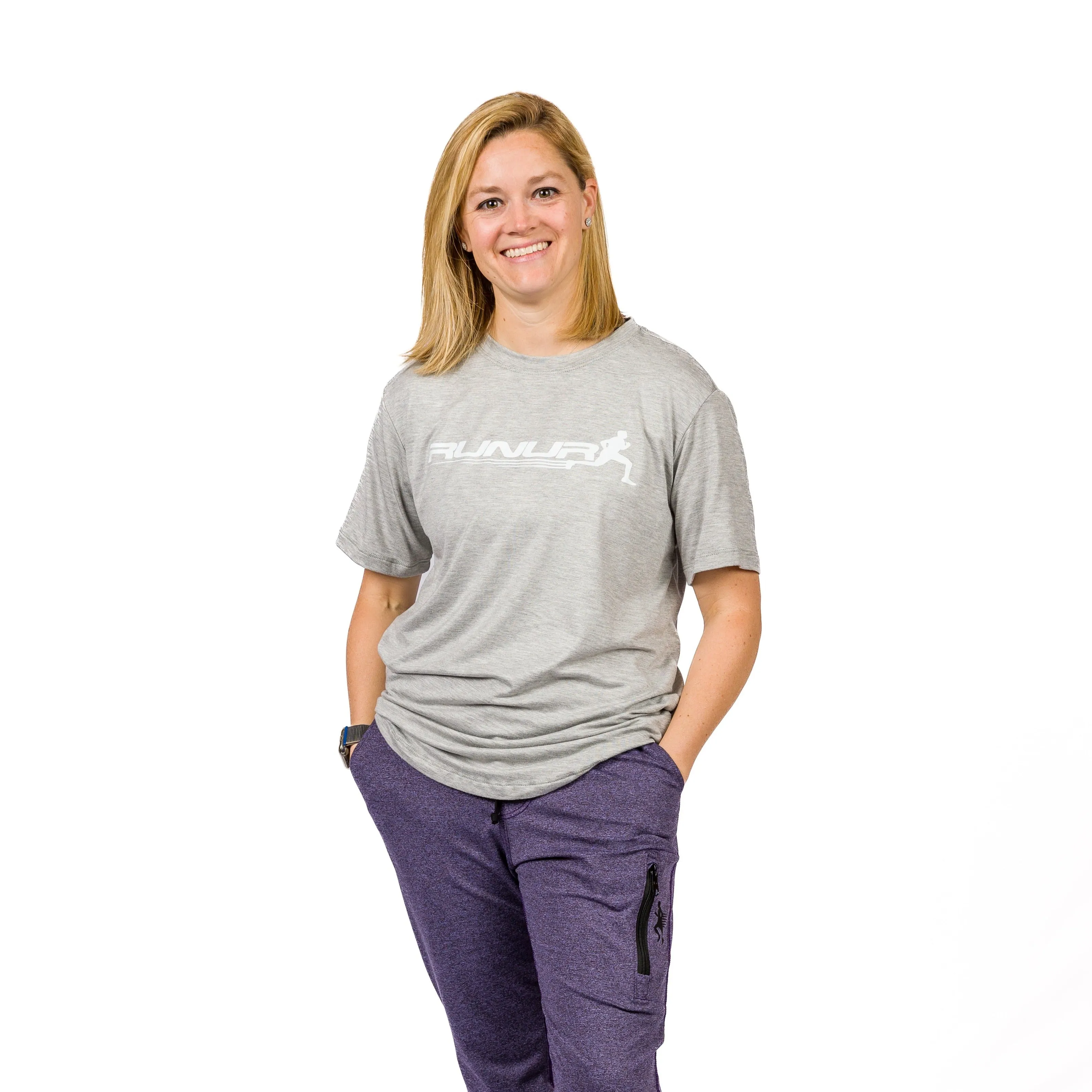 SHORT SLEEVE TEE - HEATHER GRAY - THE RECOVERY Eco-friendly