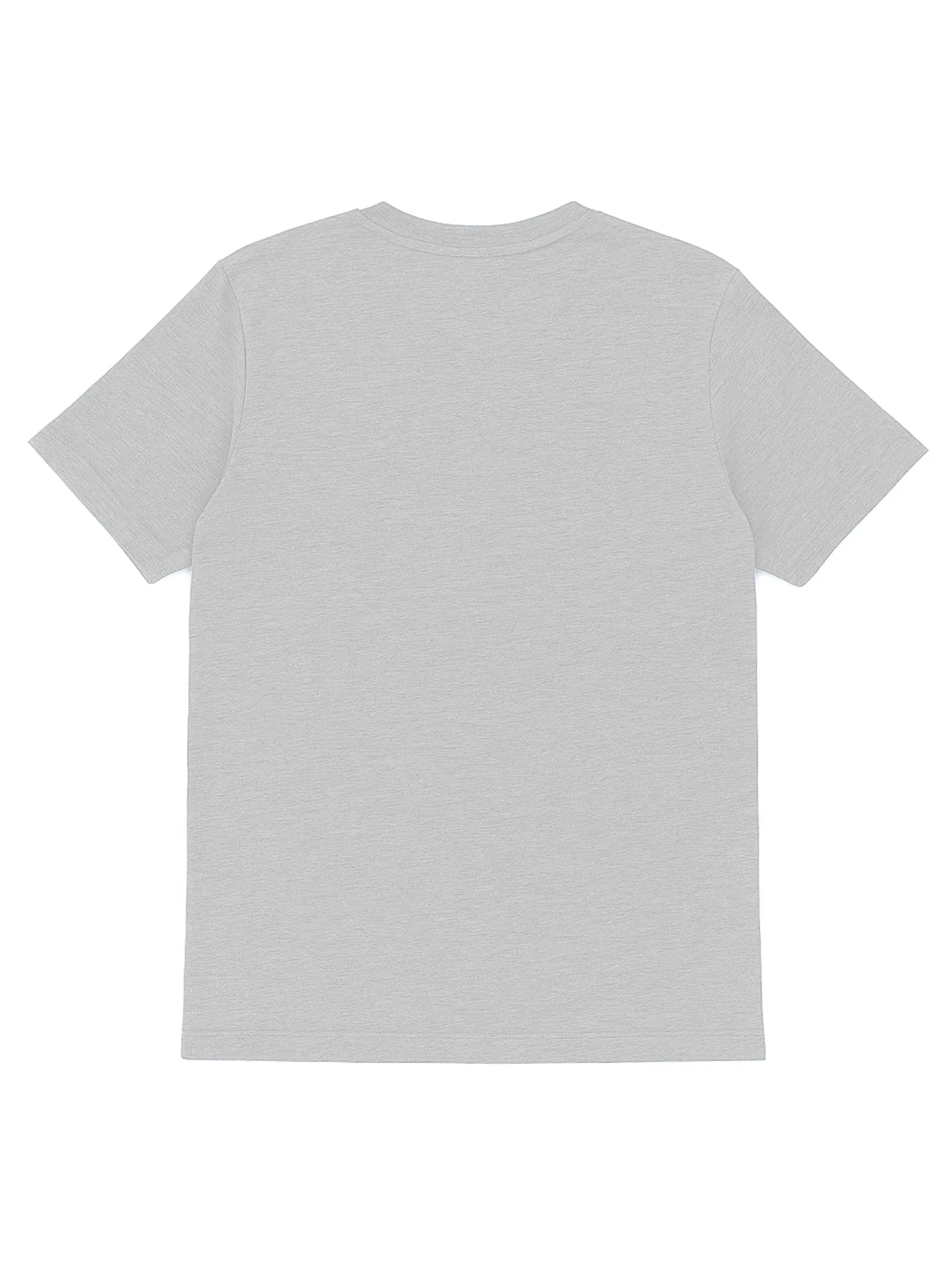 Trendy Layering SlimFitDesign SHORT SLEEVE TEE - HEATHER GRAY - THE RECOVERY