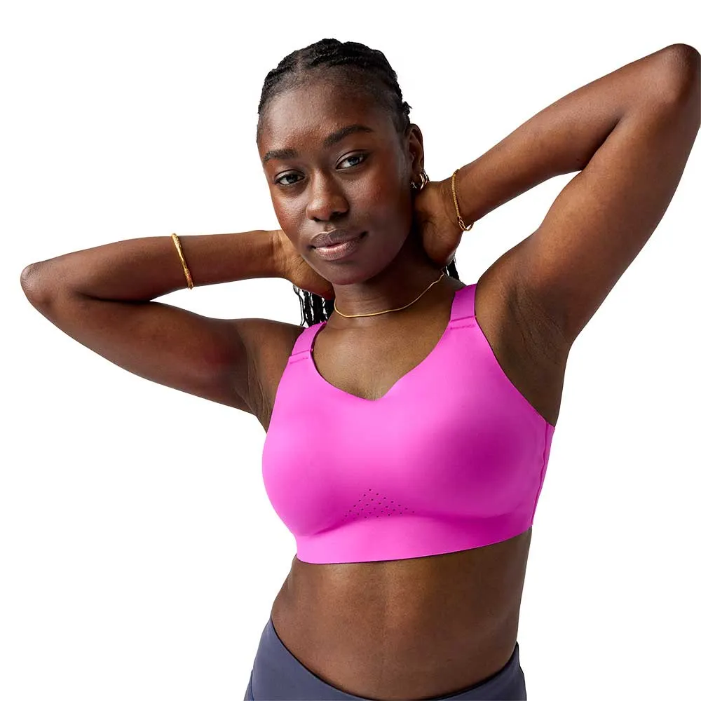 Women's Scoopback 2.0 Sports Bra - Magenta/Black Lace