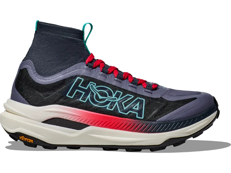 Hydrophobic Knit Minimalist Trail Footwear Women's Hoka Tecton X 3 - Race Day Trail Shoe