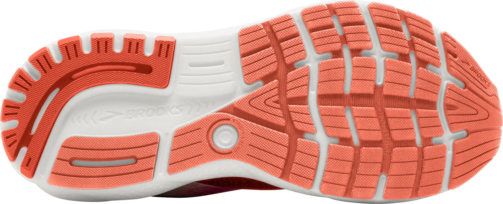 Brooks Ghost 16 Womens Running Shoes - Pink running with a mid - top design