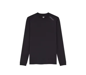 Women's Long Sleeve Tech T | Black Anti Pilling Surface