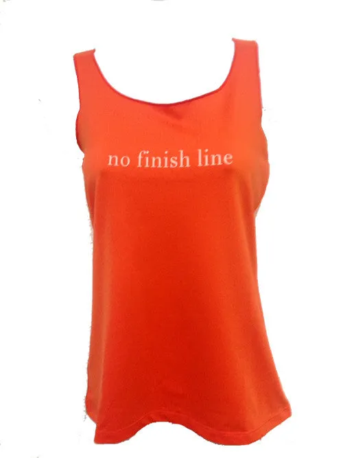 No Finish Line Performance Racerback Sport Tank water - permeable steel body