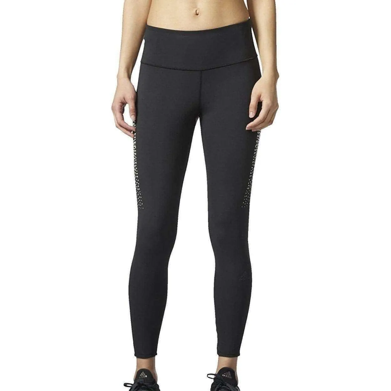 adidas Supernova Womens 7/8 Running Tights - Black Morning Jog Slim Fit Pro Athlete Breathable Fabric