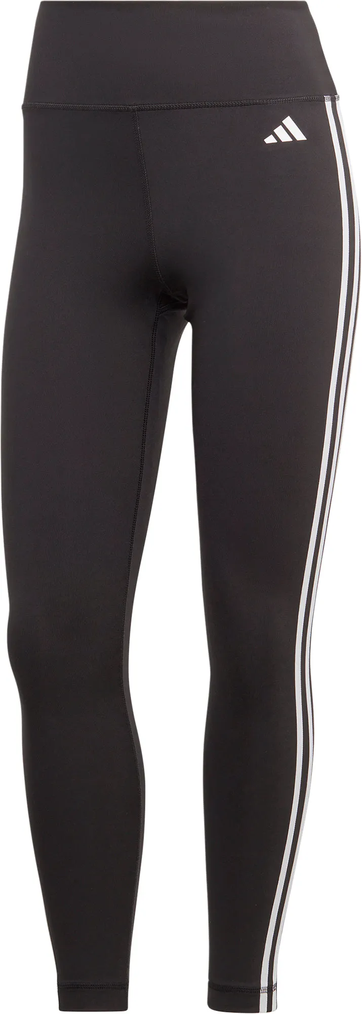 Daily Routine Luxury Choice Wide Waistband Support adidas Train Essentials 3 Stripes Womens 7/8 Training Tights - Black