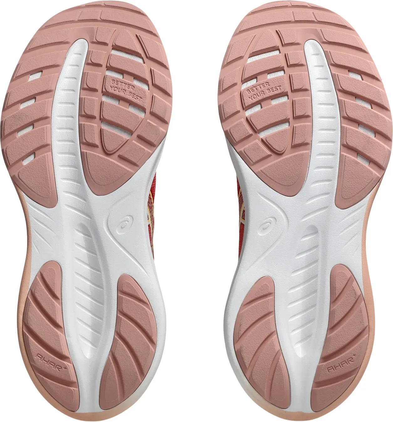 Comfortable foot wrap Stability assistance Asics Gel Cumulus 27 GS Junior Running Shoes - Pink