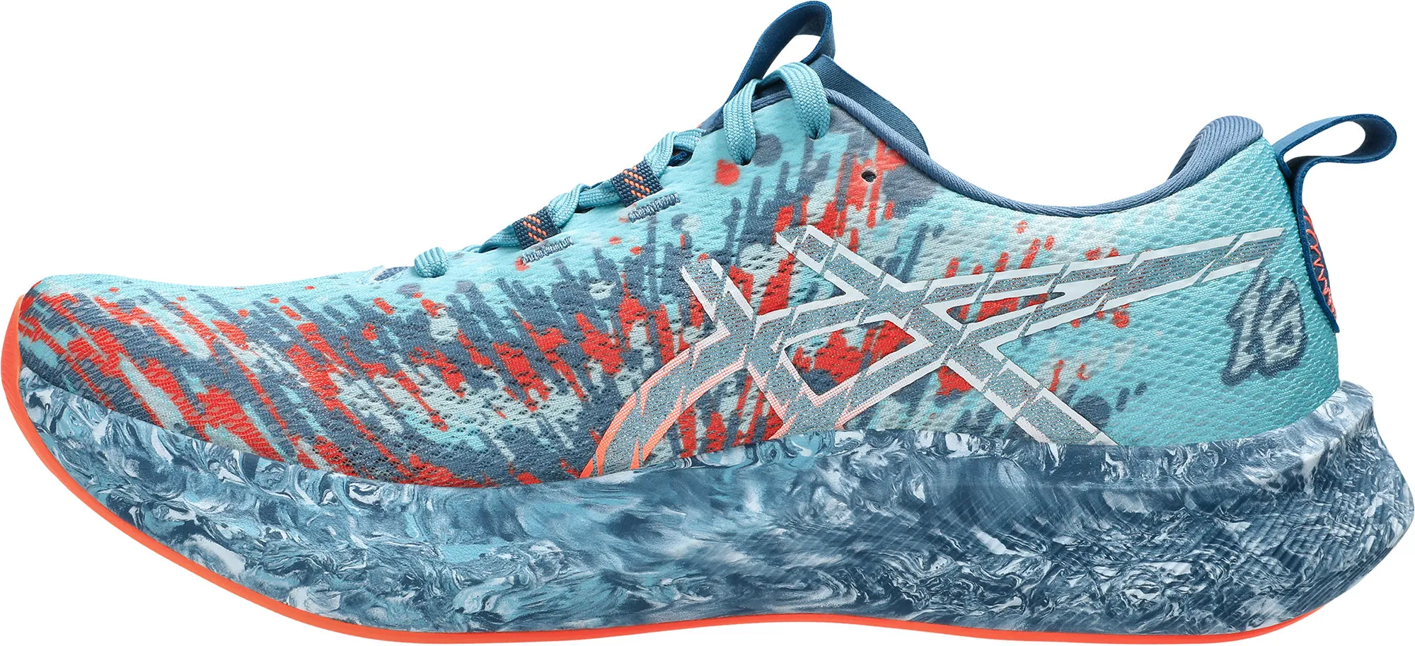 Blister Free Interior Torsional Flexibility System Asics Gel Noosa Tri 16 Mens Running Shoes - Blue