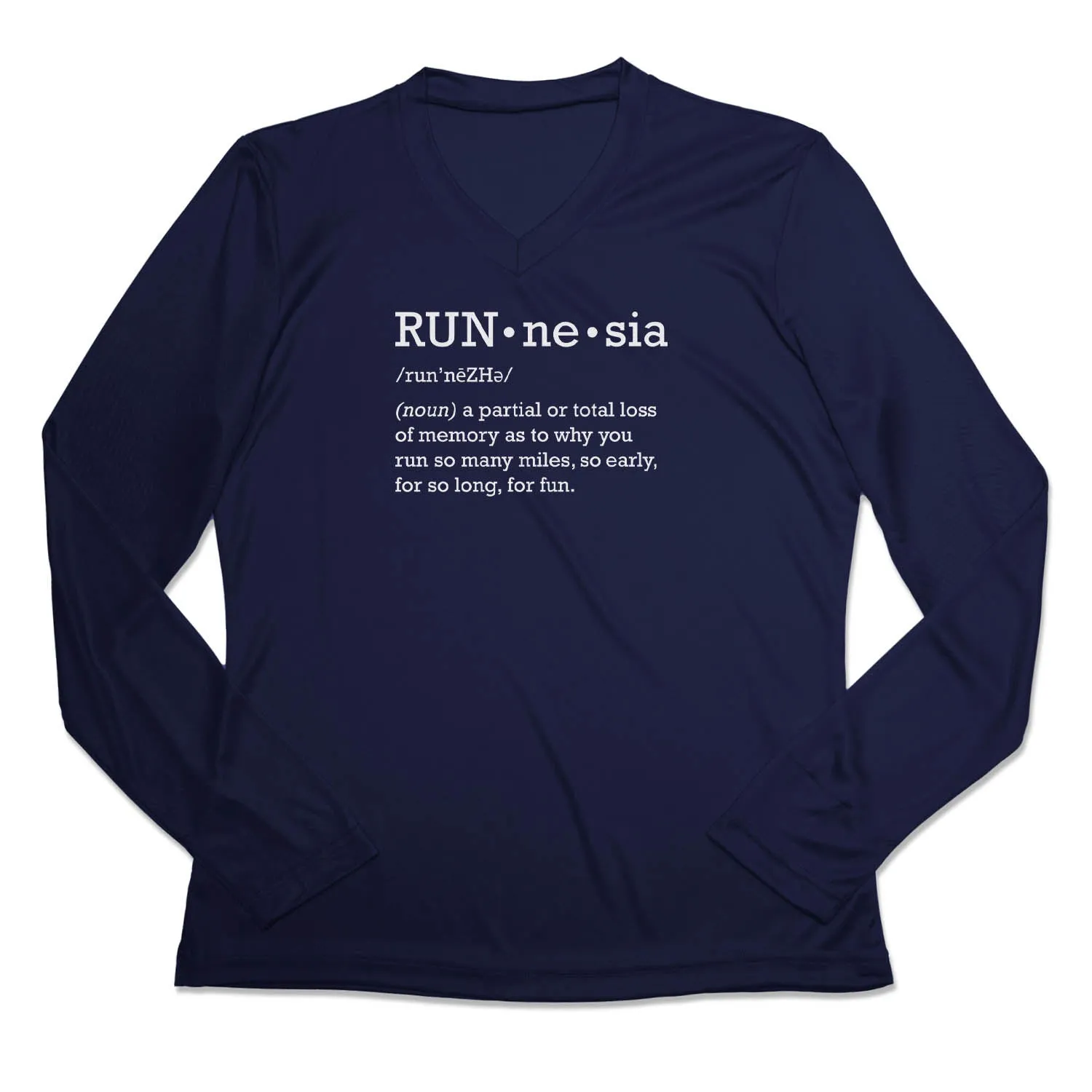 Versatile Comfort Style Women's Long Sleeve Tech Tee - RUNnesia