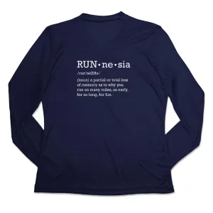 Versatile Comfort Style Women's Long Sleeve Tech Tee - RUNnesia