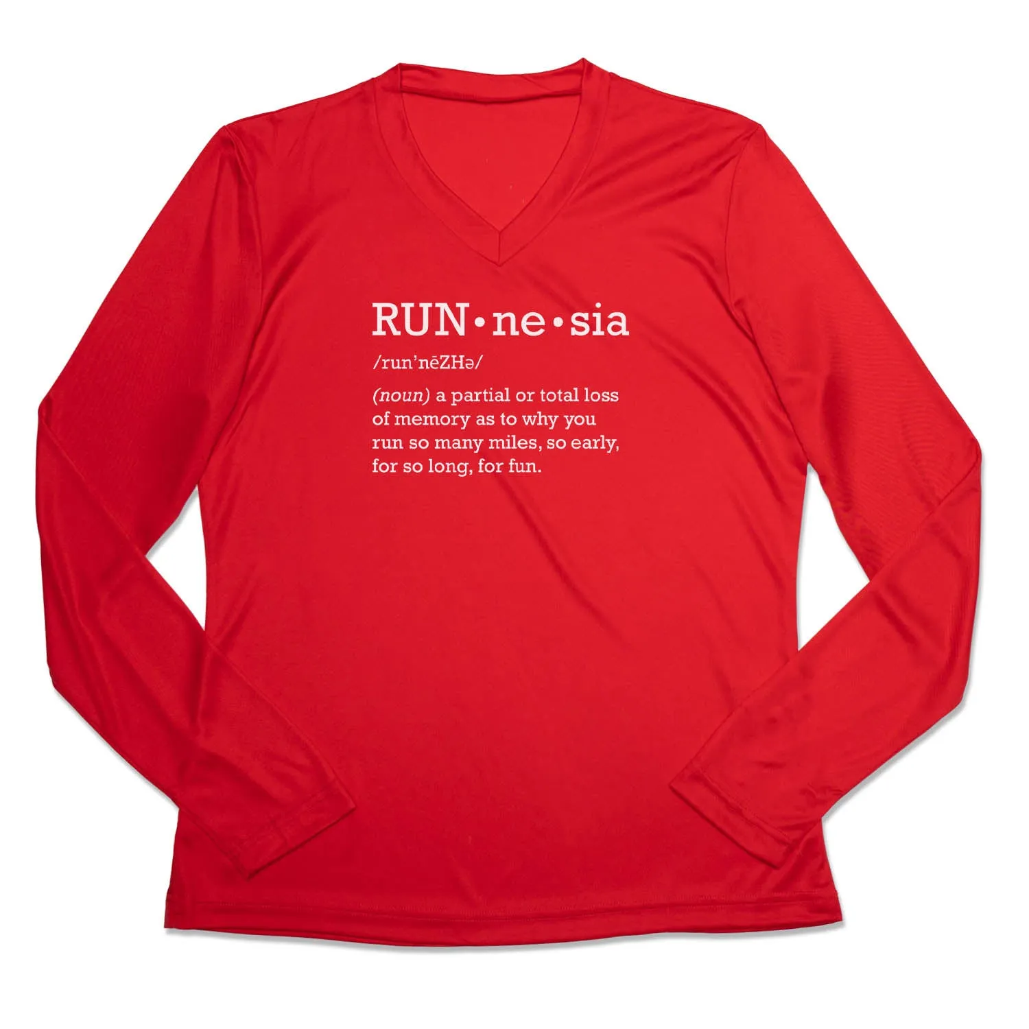 Fashionable Option birthday party Women's Long Sleeve Tech Tee - RUNnesia