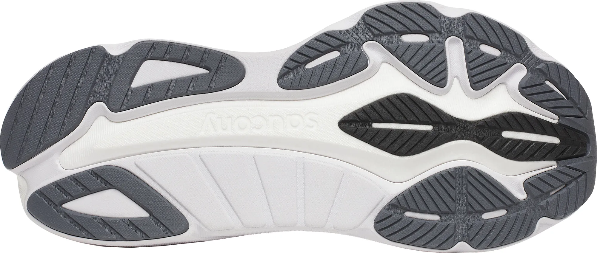 Breathable - mesh Saucony Hurricane 24 Mens Running Shoes - Black