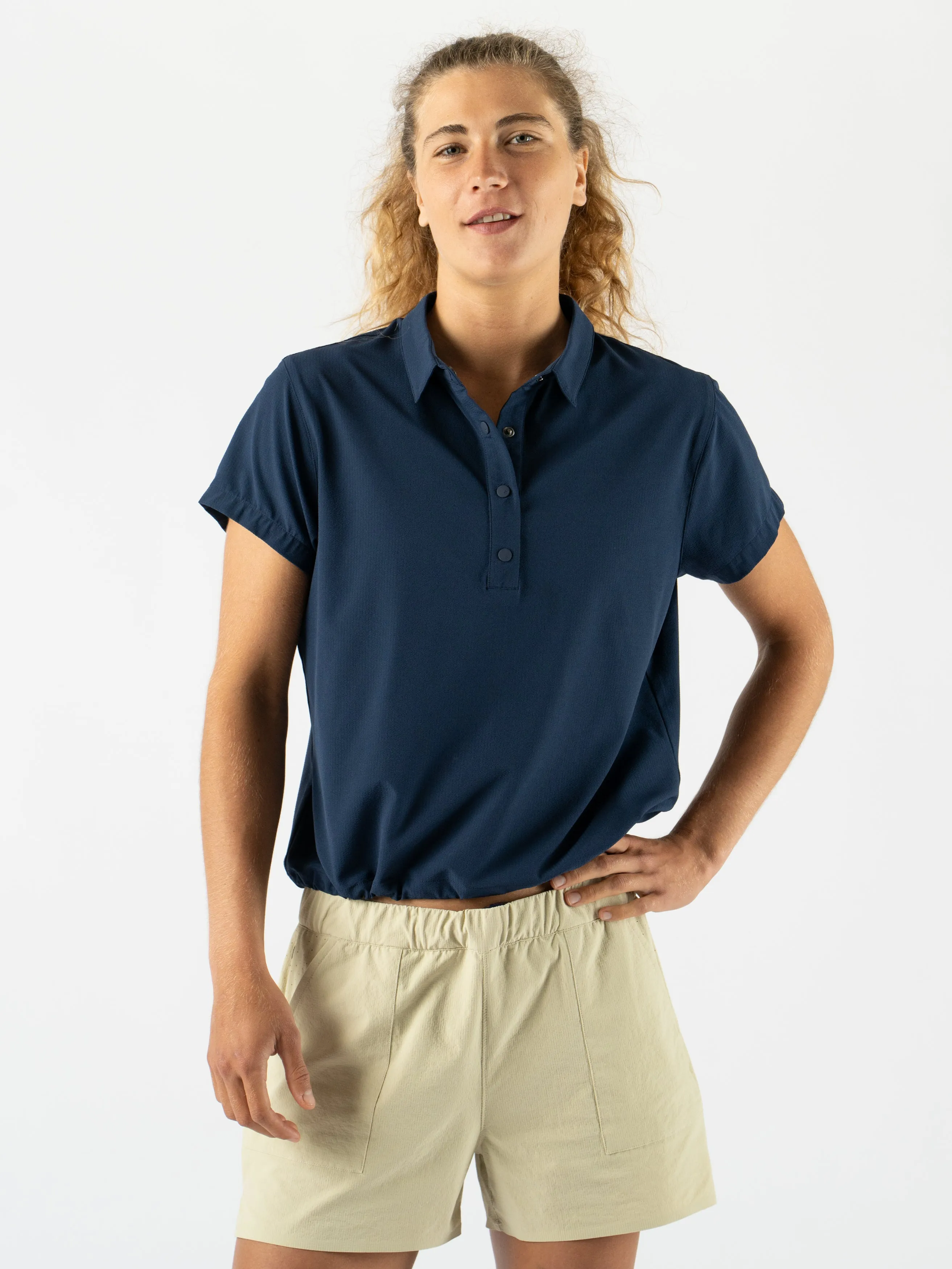 High Country Pullover SS Comfort and Breathable DoubleStitchedHem