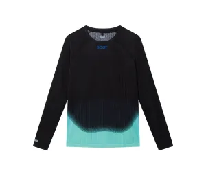 Women's Race Base | Black/Blue/Green Chill Design