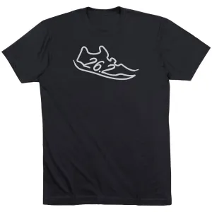 Outdoor Activity Running Short Sleeve T-Shirt - 26.2 Run Shoe