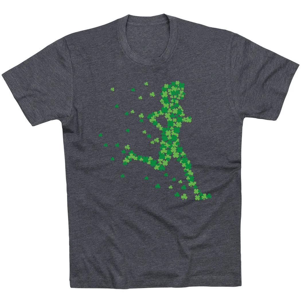 Smart Casual Look Running Short Sleeve T-Shirt - Lucky Runner Girl