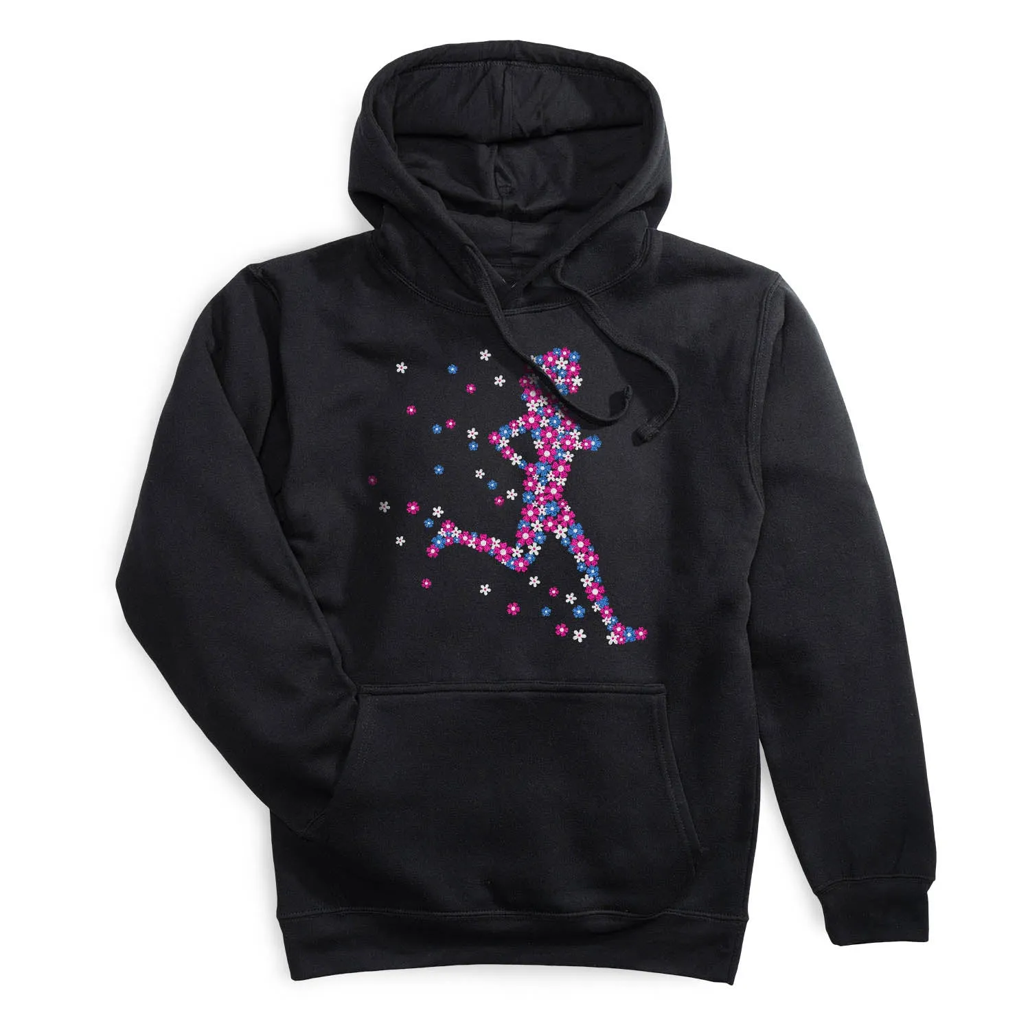 Statement Fleece Hoodie - Summer Runner Girl Winter Wear CrossBackStructure