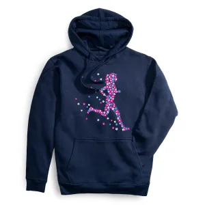 CompressionEnhanced Soft Touch Statement Fleece Hoodie - Summer Runner Girl