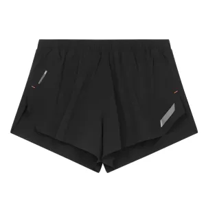 Sporty Joggers Weather Ready Women's Split Shorts Black