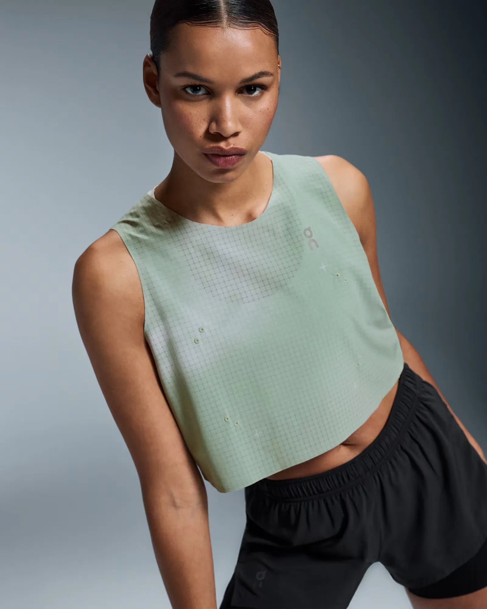 Women's Pace Tank Sage Learning - effective Comfort Improvement