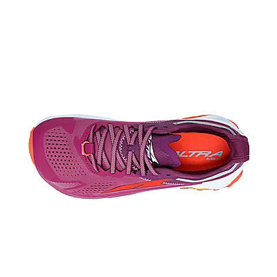 Altra Women's Olympus 5 (Purple Orange) textile upper running shoes