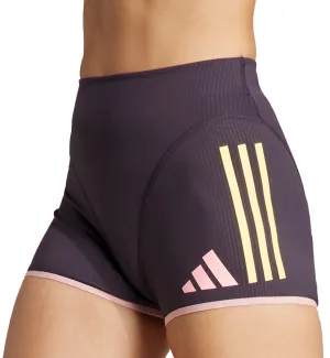 Winter Sports For Men adidas Adizero Promo Womens Short Running Tights - Purple
