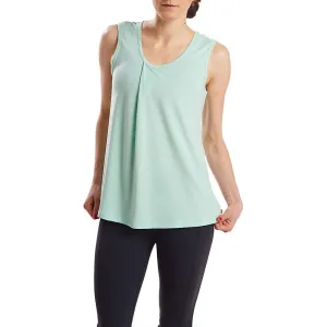 Oiselle | In The Fold Tank | Women's | Ocean Wrinkle Resistant Care
