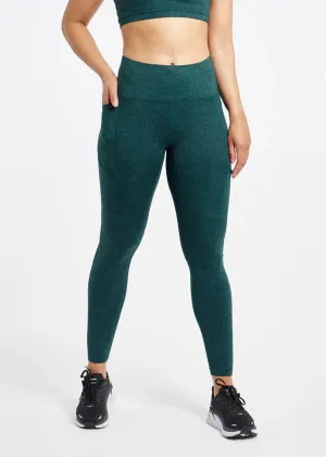 Friction Reducing Lining Oiselle | Pockito Tights | Women's | Juniper Monarch